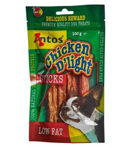 Antos Chicken D'light Sticks 100g Low Fat Discount Release Dates