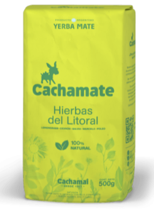 Cachamate Hierbas Del Litoral - La Citronnelle - Yerba Mat D'argentine 500g 100% Authentic