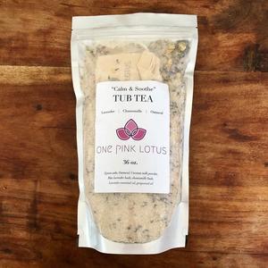 Calm & Soothe TUB TEA Large 36 oz. (lavender, chamomile, oatmeal) Sale Browse
