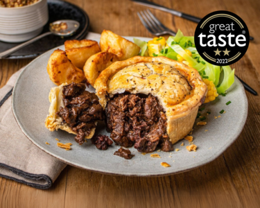 Yorkshire Steak & Black Pudding Pie (Box of 6 x 250g) Sale Wholesale Pice
