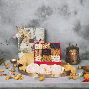 ZOROY Diwali Gift Box With 360 Gms 9 Varieties of Assorted Dry Fruits Combo Pack Buy Cheap Fake