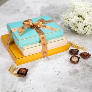 ZOROY Assorted Delite The Luxury Tower of 3 Chocolate Gift boxes (616 Gms) Best Wholesale Online