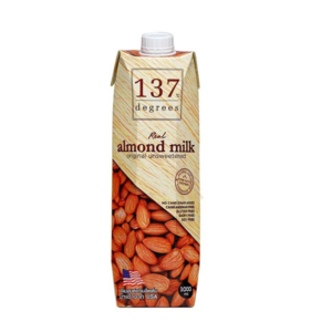 137C degrees - Almond Milk Original Unsweetened 1L Cheap Discounts