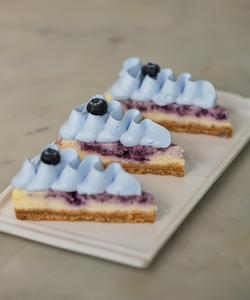 Baked Blueberry Cheesecake Slice Cheap Sale 100% Authentic
