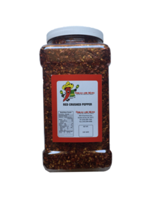 Red Crushed Pepper With Credit Card