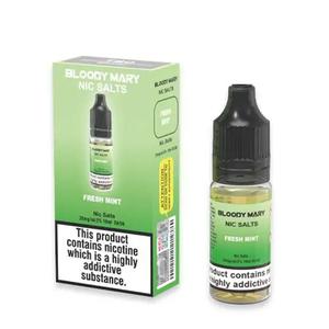 Bloody Mary Fresh Mint 10ml Nic Salt Popular Online