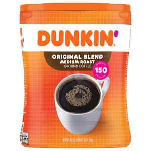 Dunkin Donuts Original Blend, 45 oz Cheap Sale Store