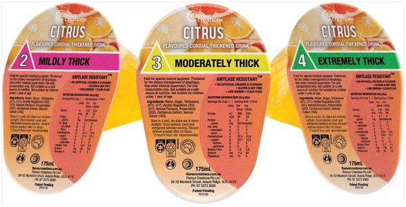 Flavour Creations Thickened Citrus Cordial - 175ml Supply Online