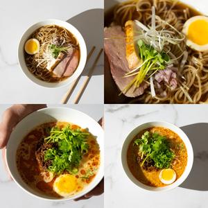 Frische Ramen 4er Chicken Shoyu / Tantanmen - 4 Pers. Cheap Outlet Store