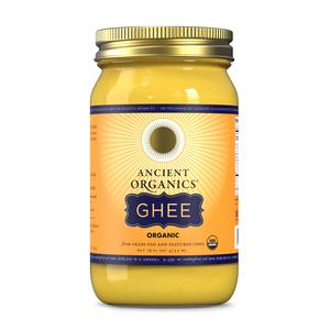 Ancient Organics Ghee, Organic Grass Fed Ghee Butter Gluten Free Ghee, Clarified Butter, Vitamins & Omegas, Lactose Reduced, 100% Certified Organic, Kosher, USDA Certified 16 Fl Oz (Pack of 1) Online Cheap Quality