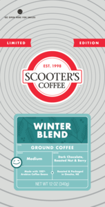 Scooter's Coffee Winter Blend Cheap Real Eastbay