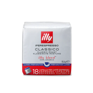ILLY IPERESPRESSO CLASSICO LUNGO COFFEE 108 CAPSULES free delivery on all orders aver 29.99 Finishline