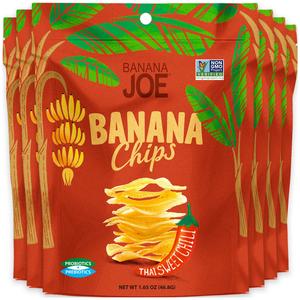 Thai Sweet Chili Flavored Banana Chips (Pack of 6). Find Great For Sale