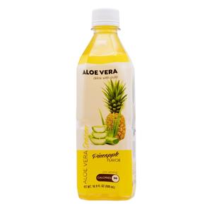 Aloe Vera Season - Aloe Vera Drink - Pineapple Flavor - 16.9 oz - 12 Pack Cheap Sale Big Sale