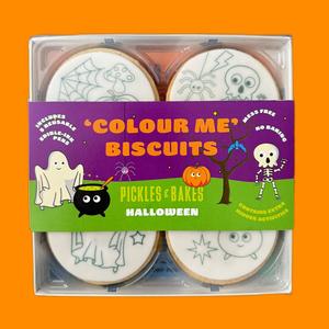Halloween 'Colour Me' Biscuits Buy Cheap With Paypal