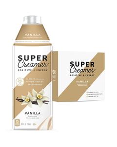 KITU SUPER COFFEE Keto Coffee Creamer | 0g Added Sugar, 2g Protein, 40 Calories [Vanilla] 25.4 Fl Oz, (3 Pack) Clearance Pre Order
