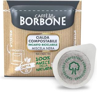 Caffe Borbone 50 Coffee Pods Black - Recyclable Pack Cheap Sale Cost