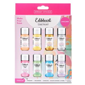 'Unicorn' 8 Pack: 15ml Edibleart Paint Tumblr Online