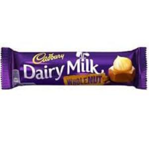 Cadbury Dairy Milk Wholenut Small Bar 45g Pay With Visa For Sale