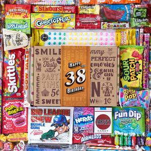 38th Birthday Retro Candy Gift Low Pice Cheap Online