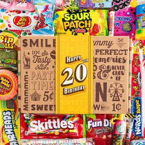 20th Birthday Retro Candy Gift Clearance Amazing Pice