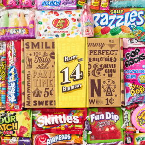 14th Birthday Retro Candy Gift Free Shipping Sale Online