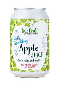 Fior Fruit Merchants Gently Sparkling Apple Juice 330ml Cheap Sale Low Pice Fee Shipping