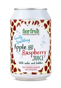 Fior Fruit Merchants Gently Sparkling Apple and Raspberry Juice 330ml The Best Store To Get