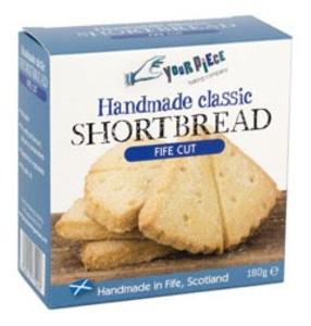 Your Piece Baking Company Classic Shortbread Fife Cut 180g Sale Hot Sale