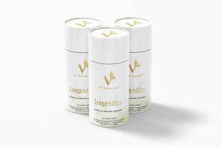 LongeviTea Organic Pyramid Tea Sachets Outlet Online Shop