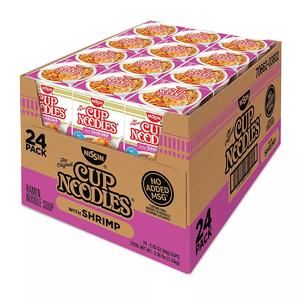 Nissin Cup Noodles with Shrimp, 24 pk./2.25 oz. Outlet Recommend