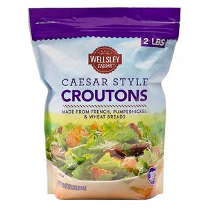 Wellsley Farms Caesar-Style Croutons, 2 lbs. Outlet Sast