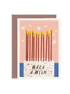 Make a wish cake card Best Place Sale Online