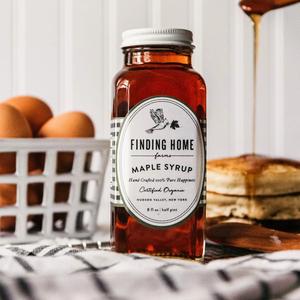 100% Certified Organic Maple Syrup - 8 oz Farmhouse Bottle Free Shipping Best Store To Get