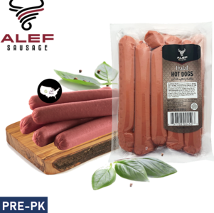 ALEF Halal Beef Hot Dogs 397g/10pack Discount 2025 Newest