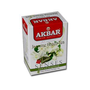 AKBAR Jasmine Green Tea 20pyramid/10pack Free Shipping Deals