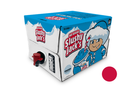 Slushy Jack's Cherry No Sugar Flavour 1x 10L Manual-Fill Premix Outlet Manchester