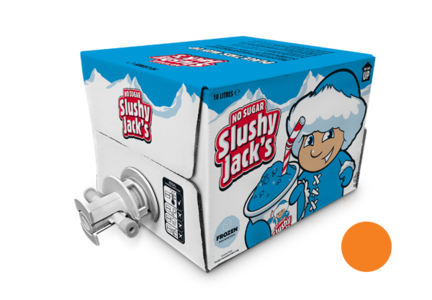 Slushy Jack's Orange No Sugar Flavour 10L Auto Fill Premix Sale 100% Authentic