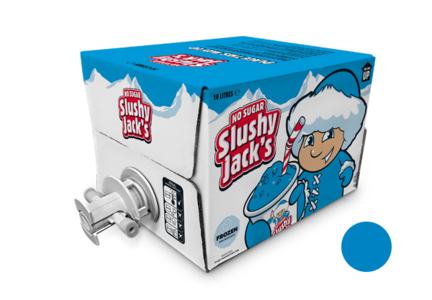 Slushy Jack's Blue Raspberry No Sugar Flavour 10L Auto Fill Premix Fashion Style For Sale