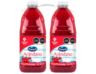 Bebida con Arndano Members Mark Ocean Spray 2 Piezas Get To Buy Sale Online