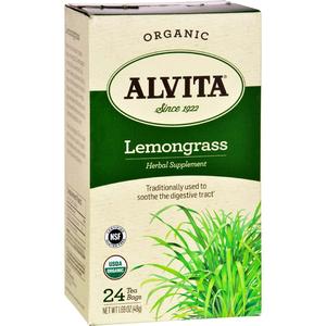 Alvita Tea - Organic - Lemongrass Herbal - 24 Tea Bags Cheap Tumblr