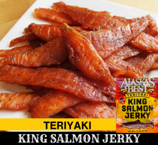 WILD KING SALMON JERKY TERIYAKI 3 OZ. Countdown Package Cheap Online