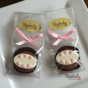 12 BABY GIRL Chocolate Covered Oreo Cookie Candy Party Favors Outlet Looking For