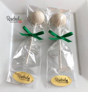 12 GOLF BALL Chocolate Lollipop Candy Sports Party Favors Buy Cheap Very Cheap