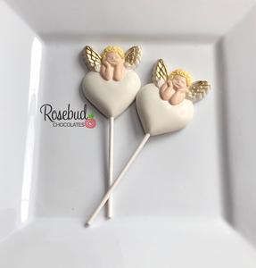 12 ANGEL CHERUB Chocolate Religious Candy Party Favors Excellent Online