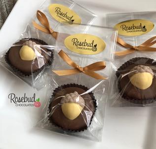 12 ACORNS Chocolate Covered Oreo Cookie Candy Party Favors Sale Best Sale