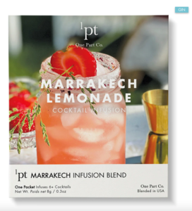 1pt One Part Co. Marrakech Lemonade Cocktail/Mocktail Infusion Discount Shop