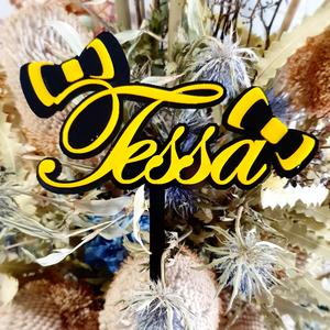 'Emma Wiggle' Acrylic Cake Topper Free Shipping Pick A Best