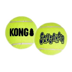 KONG SQUEAKAIR TENNISBAL GEEL MET PIEP LARGE 8 CM 2 ST Pices Online