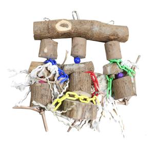 Wacky Wood Chewer Large Parrot Toy - 1015 Free Shipping Classic